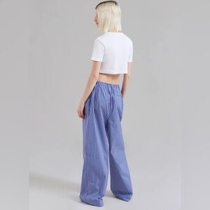 The Frankie shop mirca pajama stripe pant New! Size S